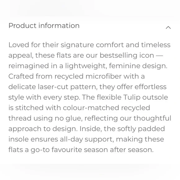 NWOT Ilse Jacobsen Tulip Flats in Bubble Lavender Color size 40 - Picture 10 of 10